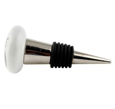 Bike Flat Ceramic Wine Bottle Stopper