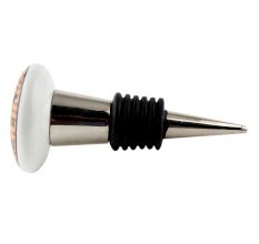 Roman Numeral Flat Watch Wine Bottle Stopper
