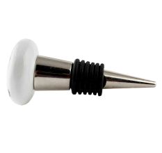 Ship Flat Ceramic Wine Bottle Stopper