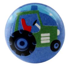 Tractor Flat Ceramic Wine Bottle Stopper
