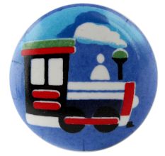 Train Flat Ceramic Wine Bottle Stopper