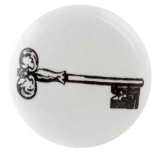 Ceramic Key Painted Wine Bottle Stopper