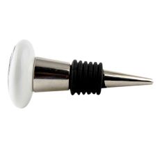 Ceramic Painted Lock Wine Bottle Stopper