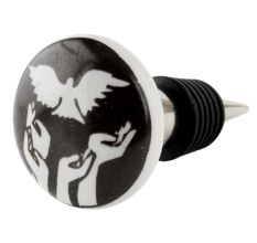 Fly Bird Flat Kids Wine Bottle Stopper