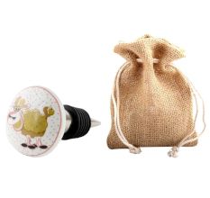 Sheep Ceramic Wine Bottle Stopper