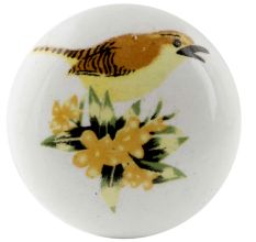 Sparrow Ceramic Wine Bottle Stopper