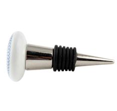 Wheel Flat Ceramic Wine Bottle Stopper