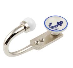 Anchor Flat Ceramic Hook