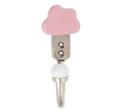 Pink Cloud Ceramic Hook