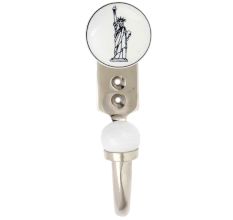 Statue Of Liberty Ceramic Hook
