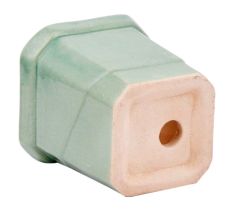 Sage Green Ceramic Pot With Square Mouth