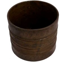 Rustic Handmade Brass Water Measuring Pot