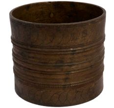 Rustic Handmade Brass Water Measuring Pot