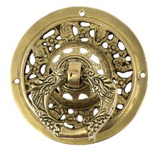 Hand Casted Ornate Design Parrot Ring Door Knocker