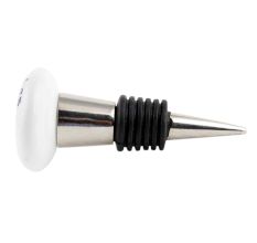 Aries Flat Ceramic Wine Bottle Stopper 