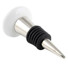 Aries Flat Ceramic Wine Bottle Stopper 