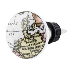 Germany Map Ceramic Wine Bottle Stopper