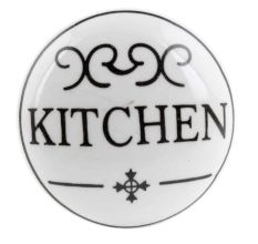 Kitchen Flat Ceramic Wine Bottle Stopper