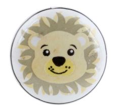 Mustard Panda Ceramic Flat Wine Bottle Stopper