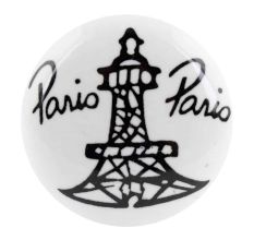 Paris Eiffel Tower Flat Wine Bottle Stopper