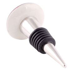 Peach Fish Flat Ceramic Wine Bottle Stopper