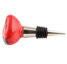Strawberry Ceramic Wine Bottle Stopper