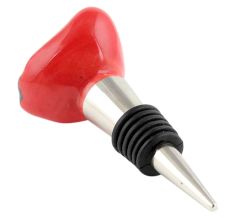 Strawberry Ceramic Wine Bottle Stopper