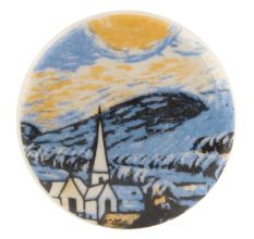 The Starry Night Multicolor Flat Wine Bottle Stopper
