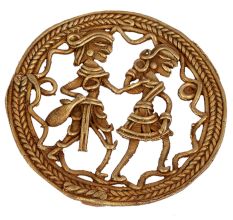 Impressive, Eye-catching, And Unique Brass Metal Wall Art