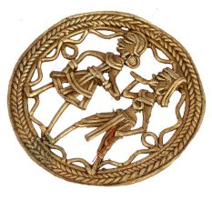 Picturesque Village Brass Decor Piece For Stunning Home Improvement