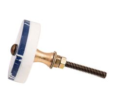 Blue Texture Stone Cabinet knob