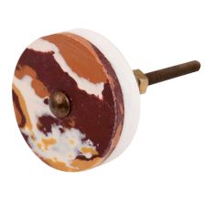 Brown Texture Stone Cabinet knob