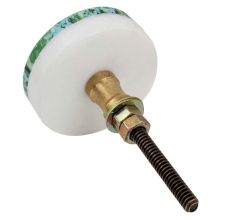 Green Texture Stone Dresser knob