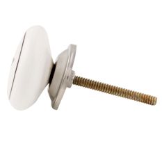 O Flat Alphabet Ceramic Drawer Knob