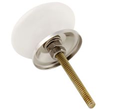 Q Flat Alphabet Ceramic Drawer Knob