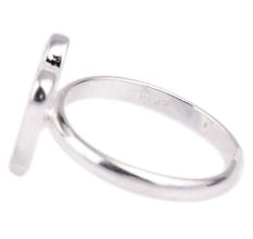Lovely Pink Heart Adjustable Silver Toe Ring For Children