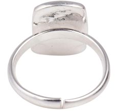 Nutela Jar In Silver Adjustable Children Toe Ring