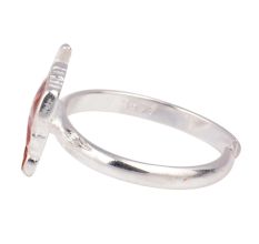 Brown Dog Charm Silver Adjustable Children Toe Ring