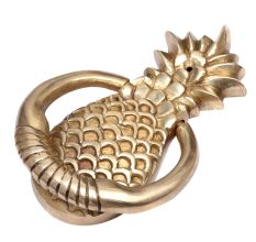 Handmade Pineapple Design Solid Brass Door Knocker