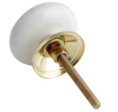 Golden Monkey Pattern Ceramic Cabinet Knobs