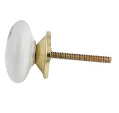 Golden Snake Pattern Ceramic Cabinet Knobs