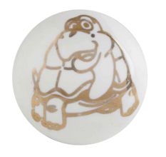 Golden Tortoise Pattern Ceramic Dresser Knobs