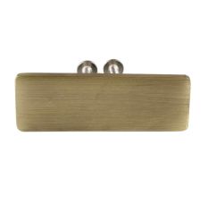Antique Rectangle Stainless Steel Big Cabinet Knobs