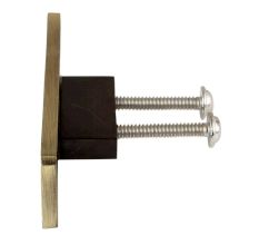 Antique Rectangle Stainless Steel Big Cabinet Knobs