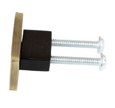 Antique Rectangle Stainless Steel Small Cabinet Knobs