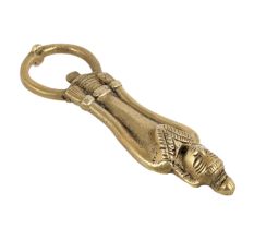 Handmade Golden Brass Bottle Opener With Tribal Man