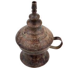 Handmade Antique Finish Brass Kerosene Oil Lamp