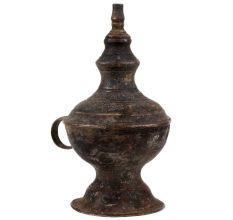 Handmade Antique Finish Brass Kerosene Lamp