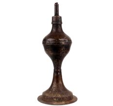 Handmade Black Finish Brass Kerosine Oil Lamp