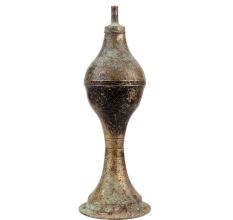 Handmade Brown Brass Vintage Kerosene Oil Lamp